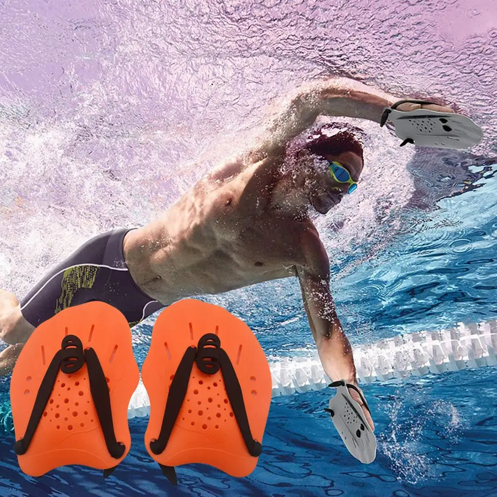 Swimming Hand Paddles Kids Swimming Diving Gloves Swimming Gloves