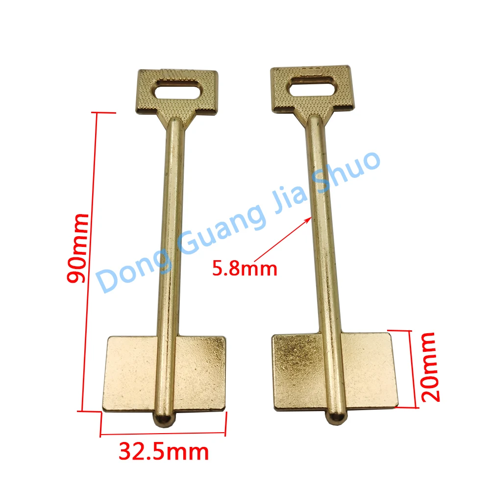 A Key Blank JS 145 Extended Key Embryo Suitable for Double Flagpole Door Stick Safe Embryo 10pcs