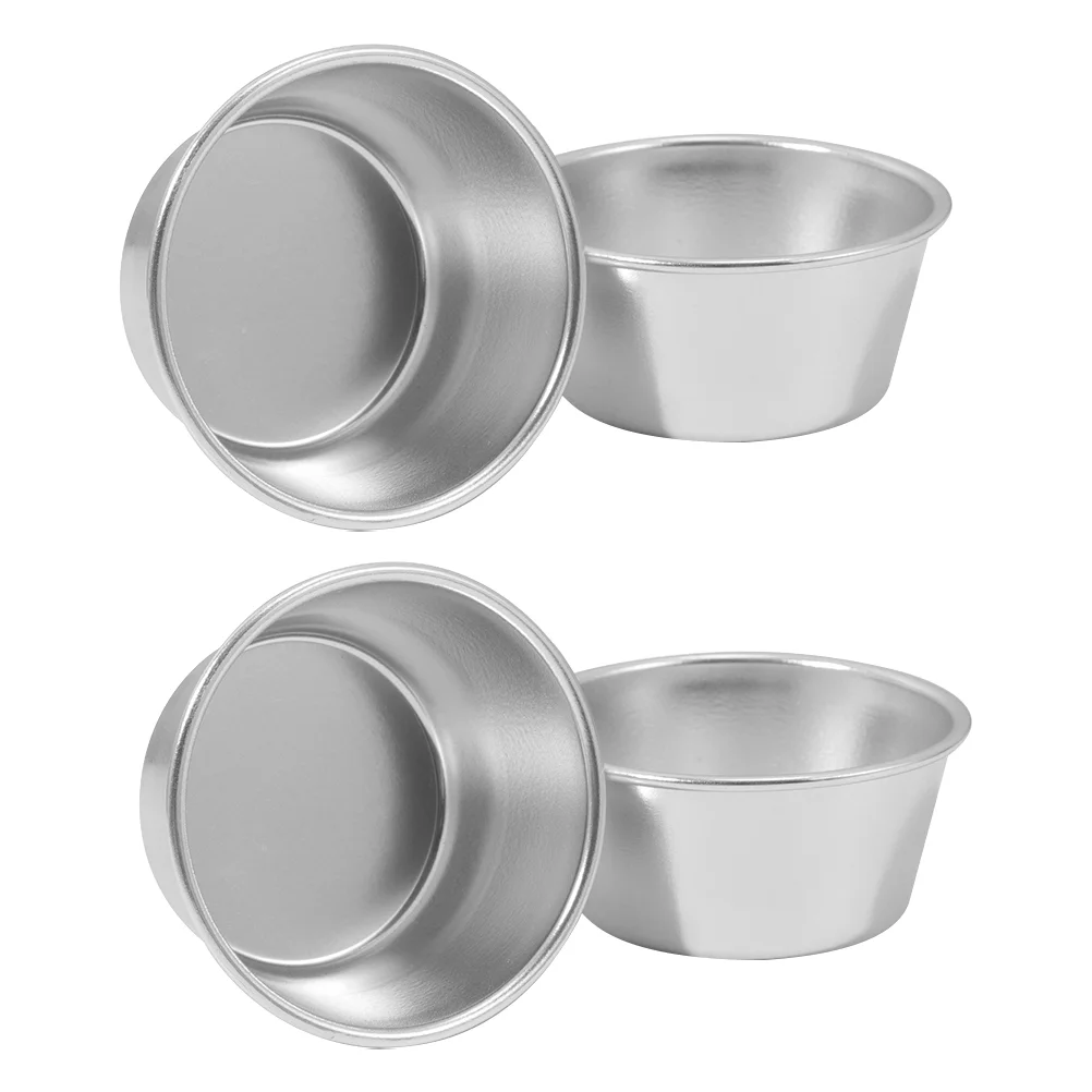 

Mini Cake Cupcake Cups Baking Cup Muffin Molds Pans Mold Tart Egg Moulds Pudding Tins Round Mousse Aluminum Liner Pan Holder Tin