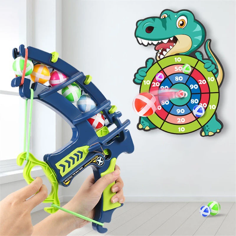 

Montessori Throw Sport Slingshot Target Sticky Ball Dartboard Basketball Board Games Educational Children's outdoor toy Kid Game