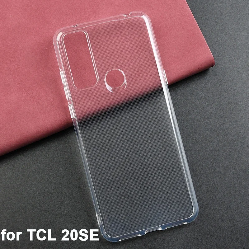 Crystal Clear Soft TPU Protective Case - Transparent Silicone Cover