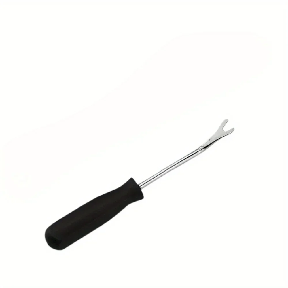 1PC disassembly tool durable, labor-saving, anti slip panel maintenance screwdriver pry bar black+silver convenient dashboard 3