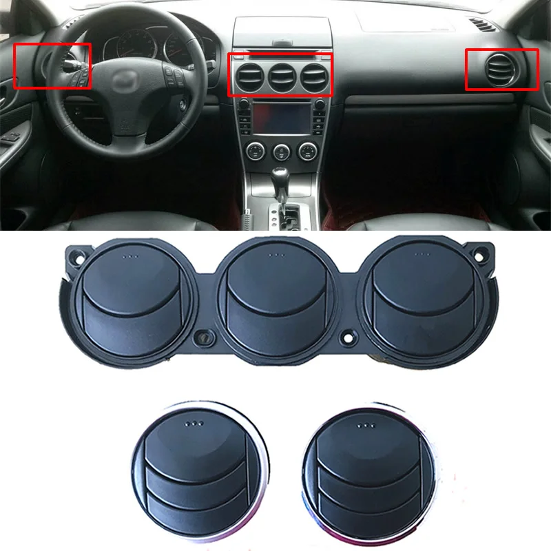 For Mazda 6 Mazda6 Workbench Air Conditioning Vents, Dashboard Central