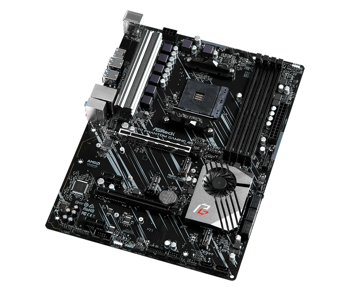 ASRock X570 PHANTOM GAMING 4S motherboard AM4 AMD X570 DDR4 128GB