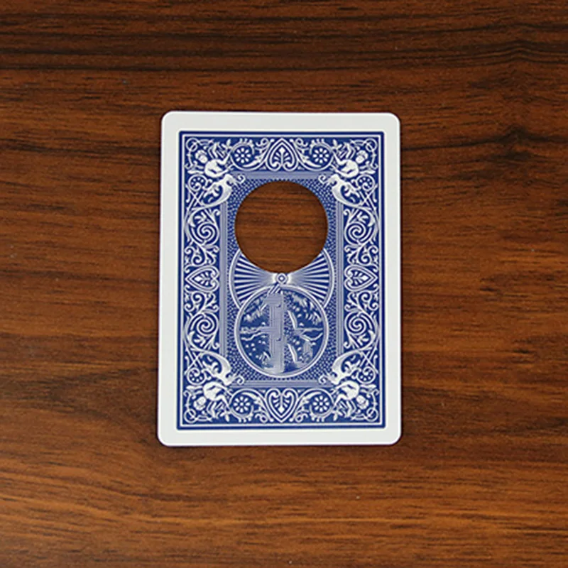 Color Changing Black Hole Magic Tricks Card Vanishing Close Up Props Easy To Do Magician Props Illusion Gimmick