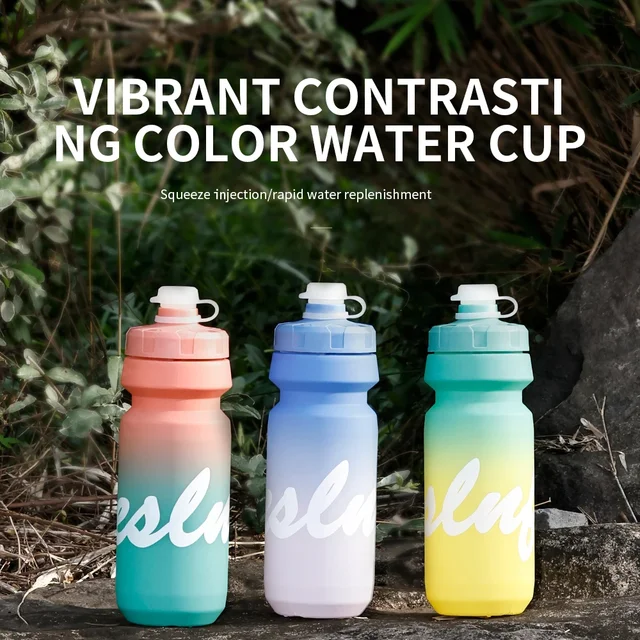 650ml Cycling Water Bottle Mountain Road Bicycle Squeeze Cup Outdoor Sports Portable Water Cup Cycling Equipment 3