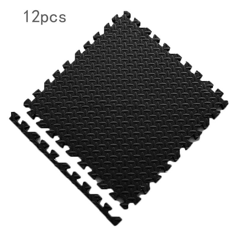 12pcs/24pcs Puzzle Exercise Mat, Interlocking Foam Fitness Mats for Home Fitness, Suitable for Home Gym, Yoga Outdoor Workout