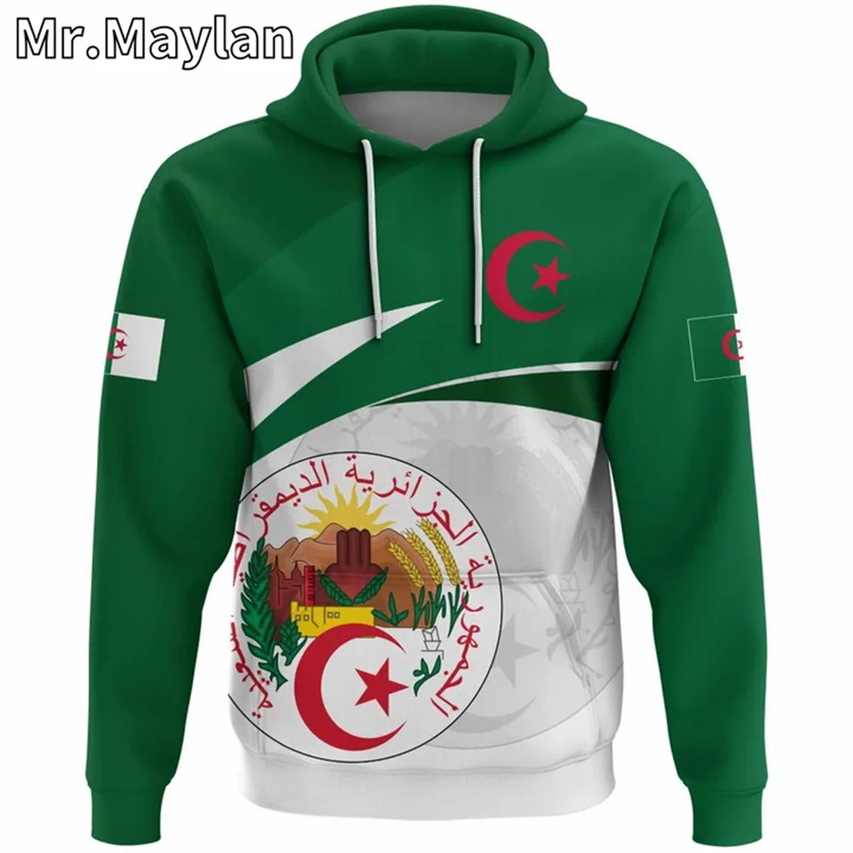 

Africa Country ALGERIA FLAG 3D Full Printed Unisex Hoodie Men/Women Streetwear Zip Pullover Casual Jacket Tracksuits A-0450
