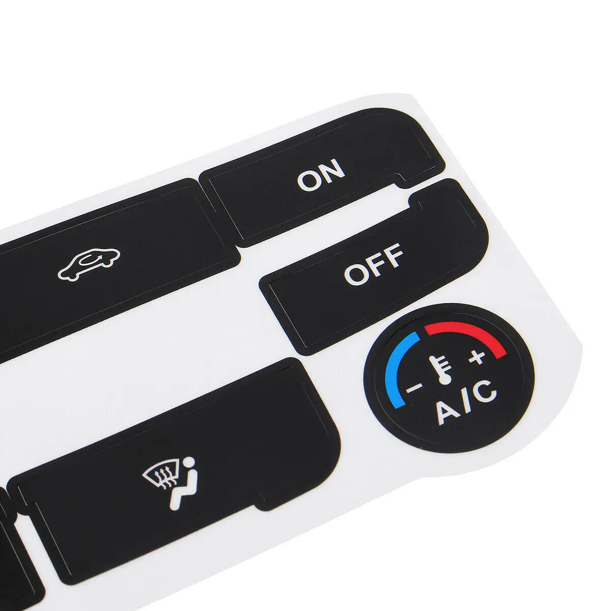 Autocollant Pour Bouton De Climatisation De La Console Centrale De