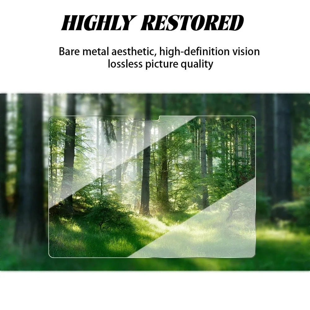 Premium Tempered Glass Screen Protector - 2 Pack, Anti-Scratch Protective Film