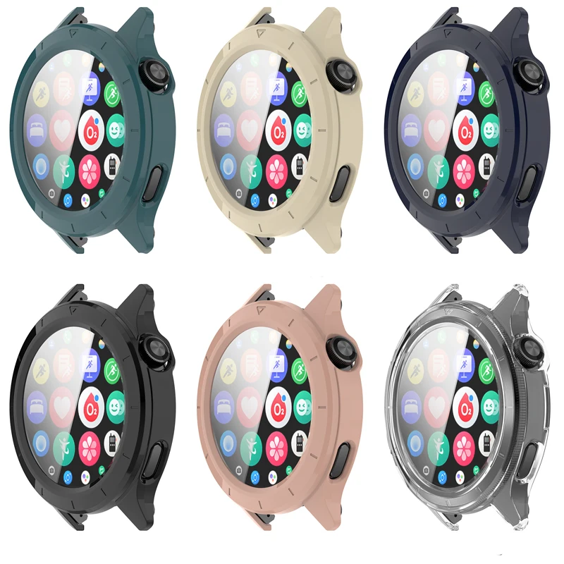 Watch Screen Protector Case Watch Cover Watch Protective Case Watch Case Watch Protective Cover Watch Screen Protector Tempered Glass+PC Case For Xiaomi Watch S4 Full Screen Protector Bumper Cover For Xiaomi Watch S4 eSIM Smart Accessorie