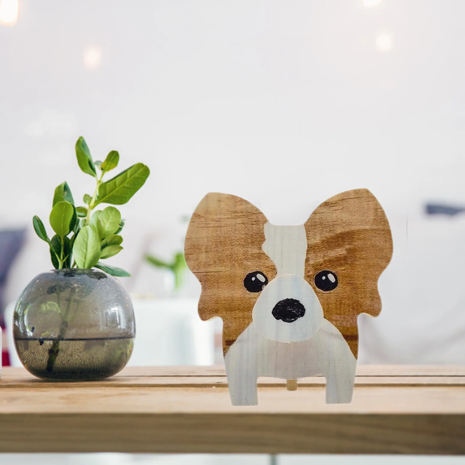 Porte-Lunettes Pour Animaux Porte-Lunettes De Taureau En Bois, TêTe De