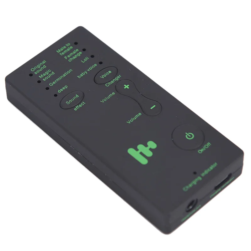 Voice Changer Device For Kids Phone/Computer/Laptop/Tablets 7 Different Sound Changes Portable Voice Amplifiers voice changer sound card