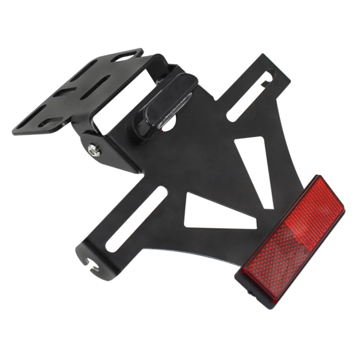For Kawasaki Z750 Z800 Z900 Z1000 NINJA400 License Plate Frame Adjustable Rear License Plate Modification Motorcycle Accessories — view 6
