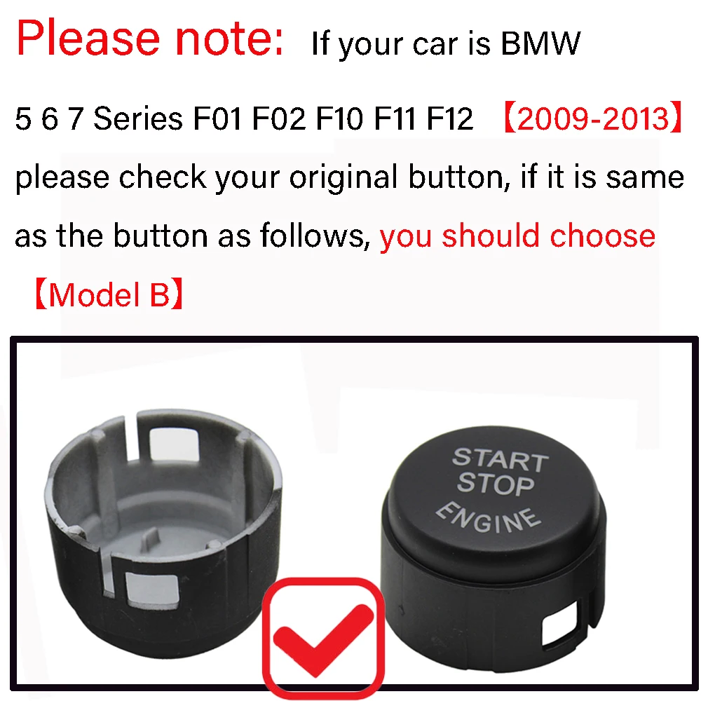 Car Engine Start Button Sticker Styling For BMW 1 2 3 4 5 6 7 Series F20 F21 F22 F23 F30 F34 F10 F18 F12 F07 F01 F02