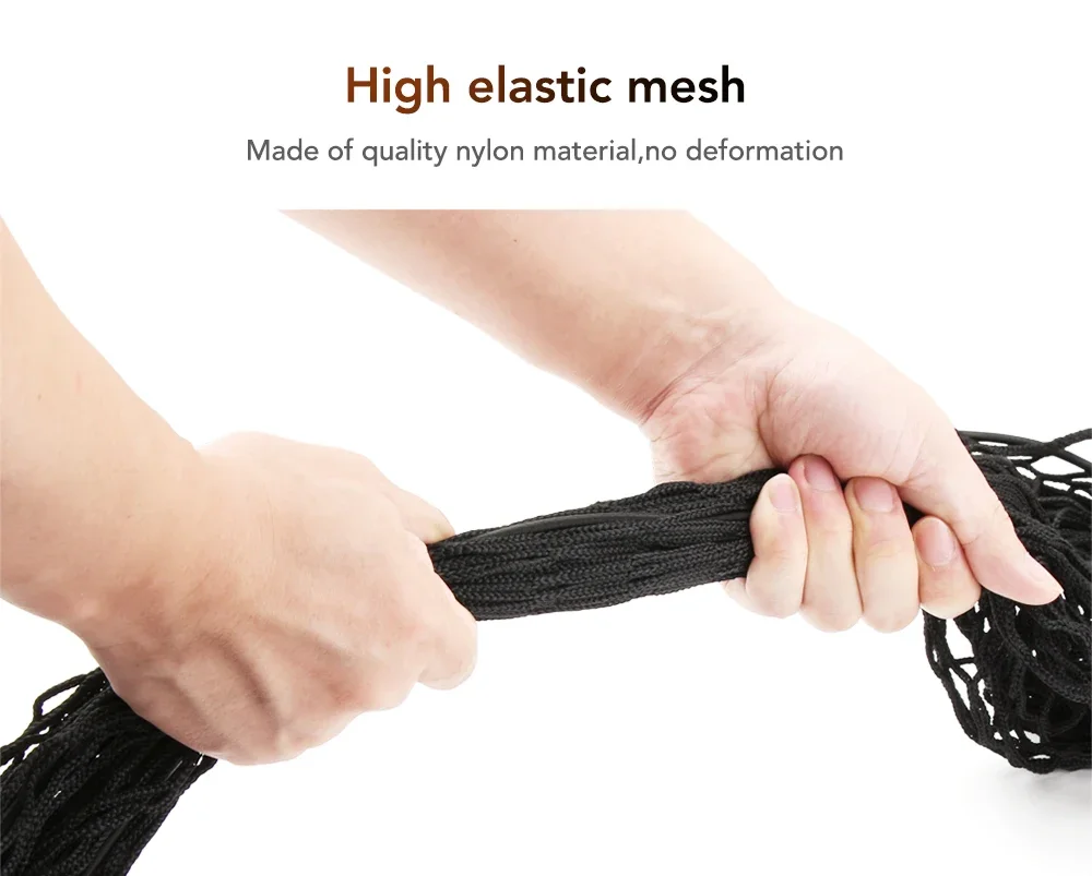 Nylon Car Rear Cargo Net Trunk Storage Organizer For Audi