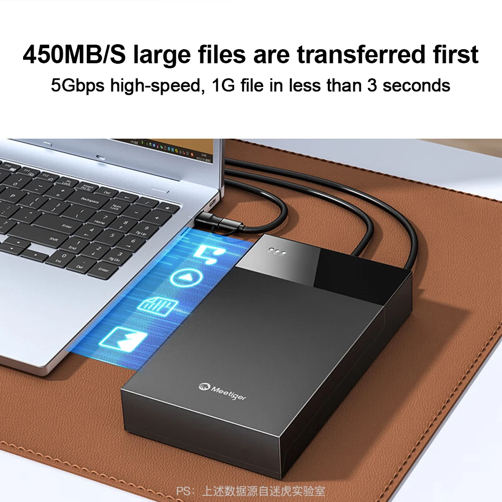 Meetiger 3.5 인치 HDD 도킹 스테이션 다기능 SATA 하드 디스크 Type-C 외장형 하드 드라이브(Usb 어댑터 허브 확장 포함)