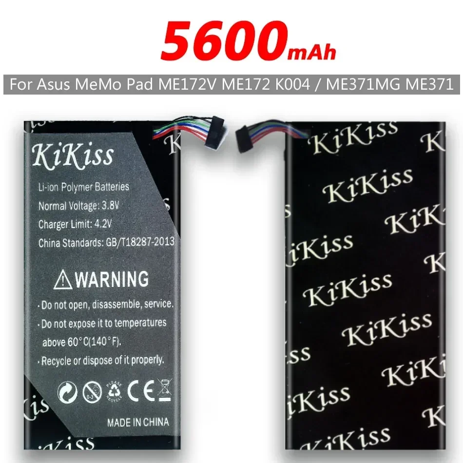 C11-ME172V For Asus Memo Pad ME172V ME172 K004 ME371MG ME371 High Capacity Tablet Battery 5600mAh