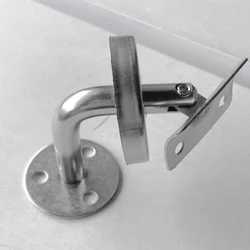 Sleek Stainless Steel Handrail Support Brackets (1pc)