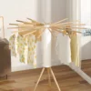 Tripod Clothes Drying Rack Octopus Clothes Hanger Towel Rack Floor Stand Clothing Rack Coat Hanger for Daily Use Travel 3