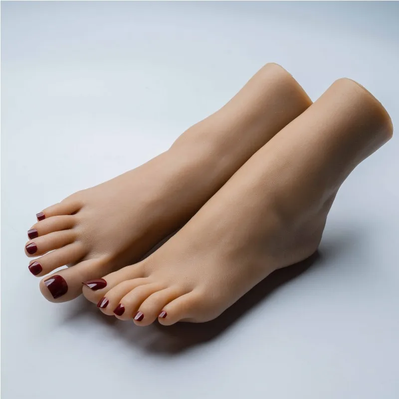 TDHLW Silicone Pieds Modèle, Pieds De Mannequin, Feet