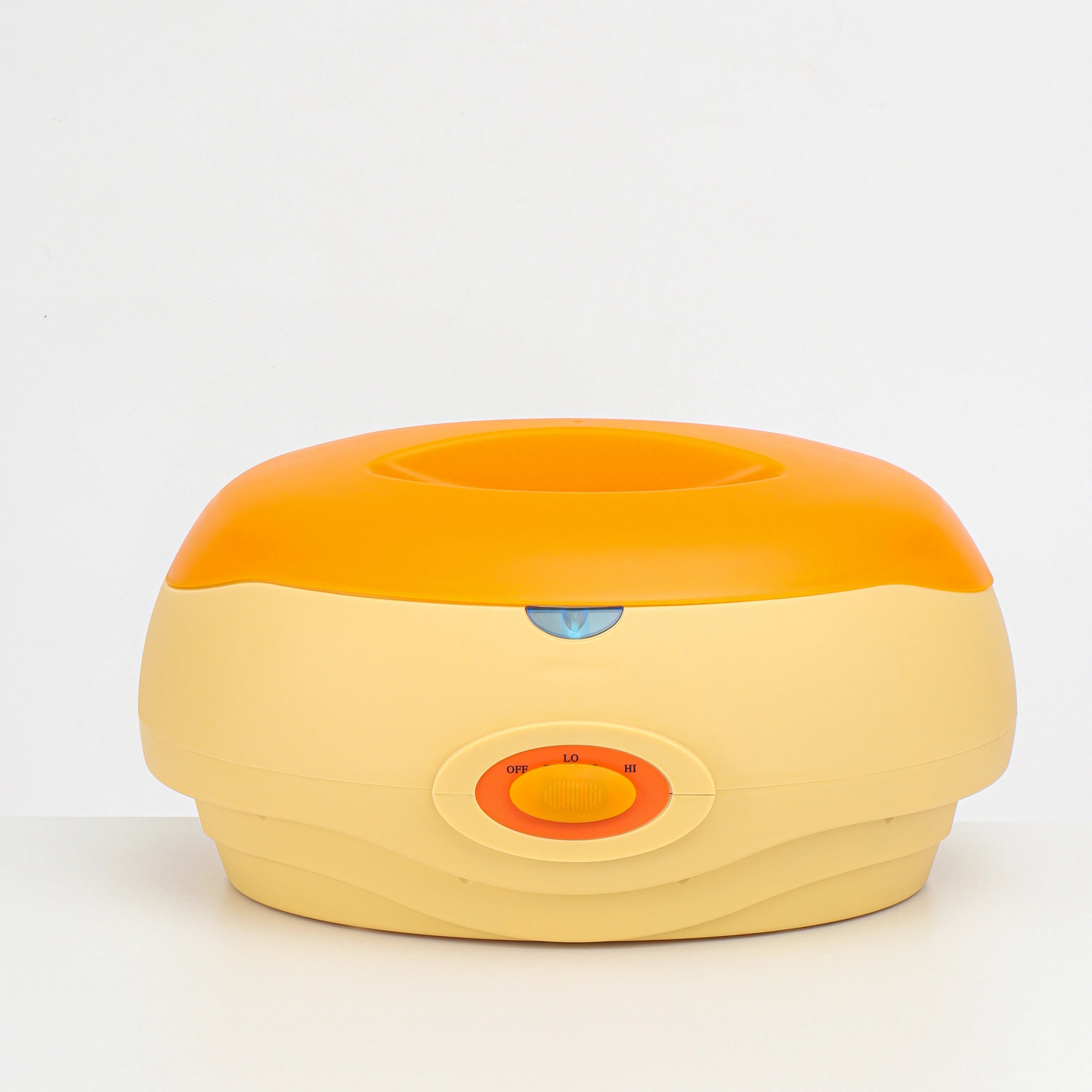 Orange Covered Electric Wax Heater Big Hand & Feet Machine Body Depilatory Hair Removal Tool for Face for Home & Salon Use