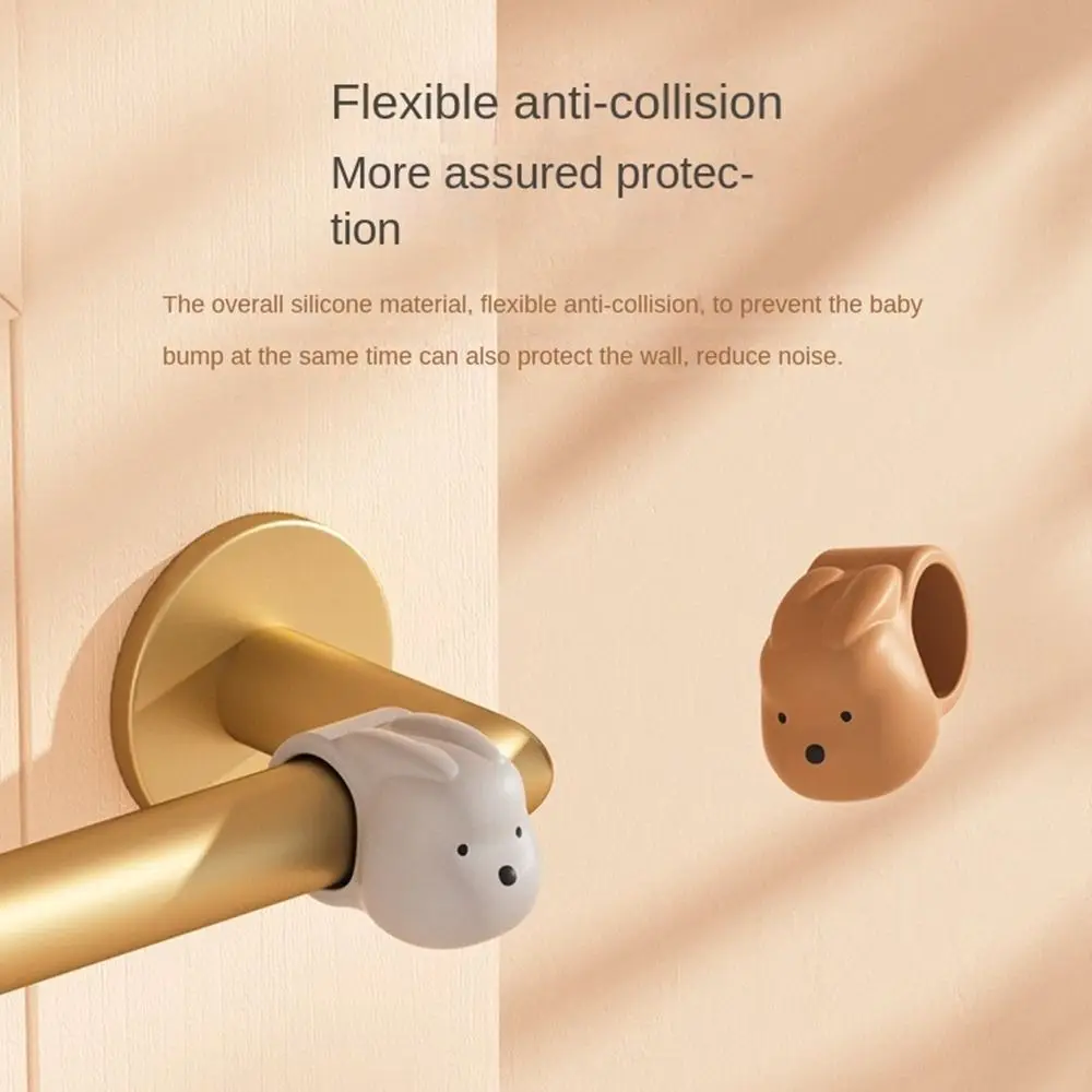 New Silicone Door Handle Crash Pad Anti-damage Furniture Fittings Door Stopper Wall Protectors Anti-collision Pad door stopper,silicone door stopper,door stopper bumpers