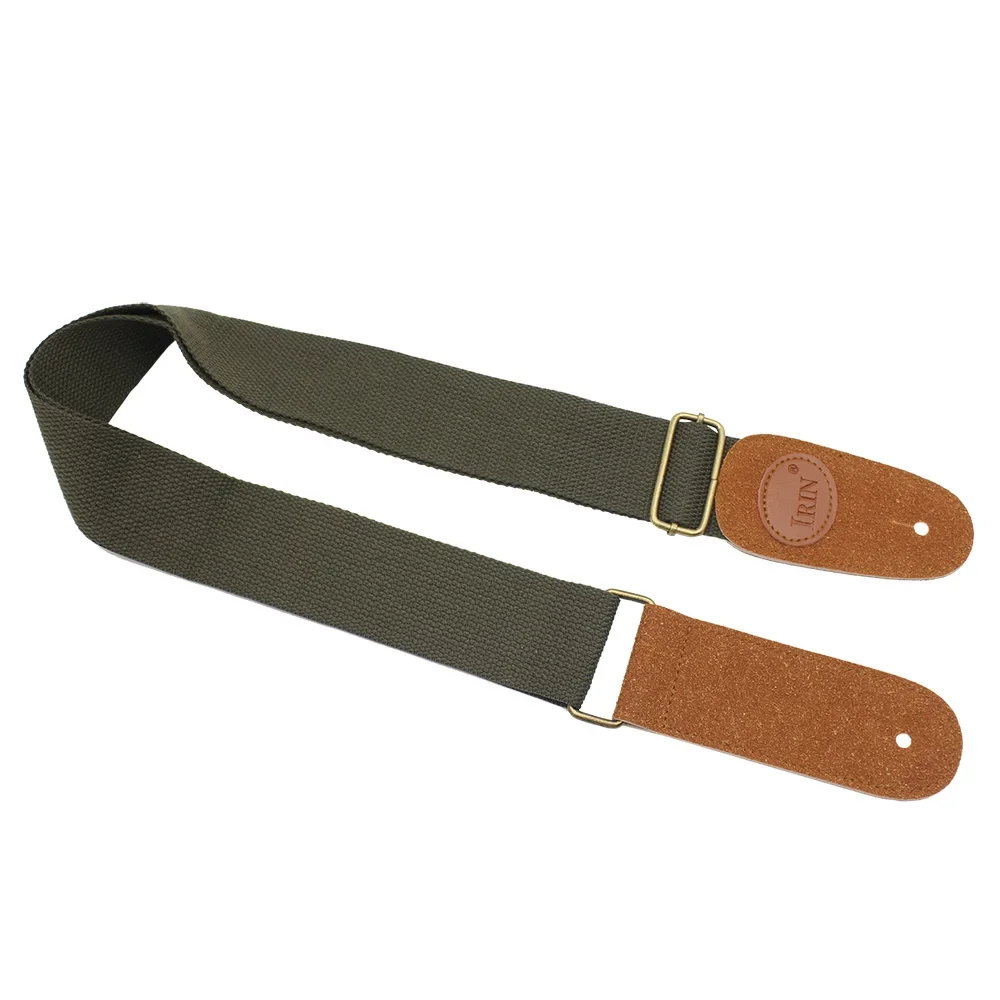 Multi-Color Adjustable Cotton Guitar Strap for Bass, Acoustic & Electric Guitars