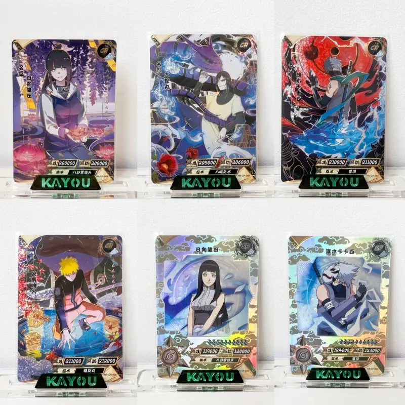 

Kayou Anime Card Naruto Card CR 5-8 Rare Card Collection MR 15-22 Series Single Card Naruto CR Card CCG 9.5 Points Card Toy