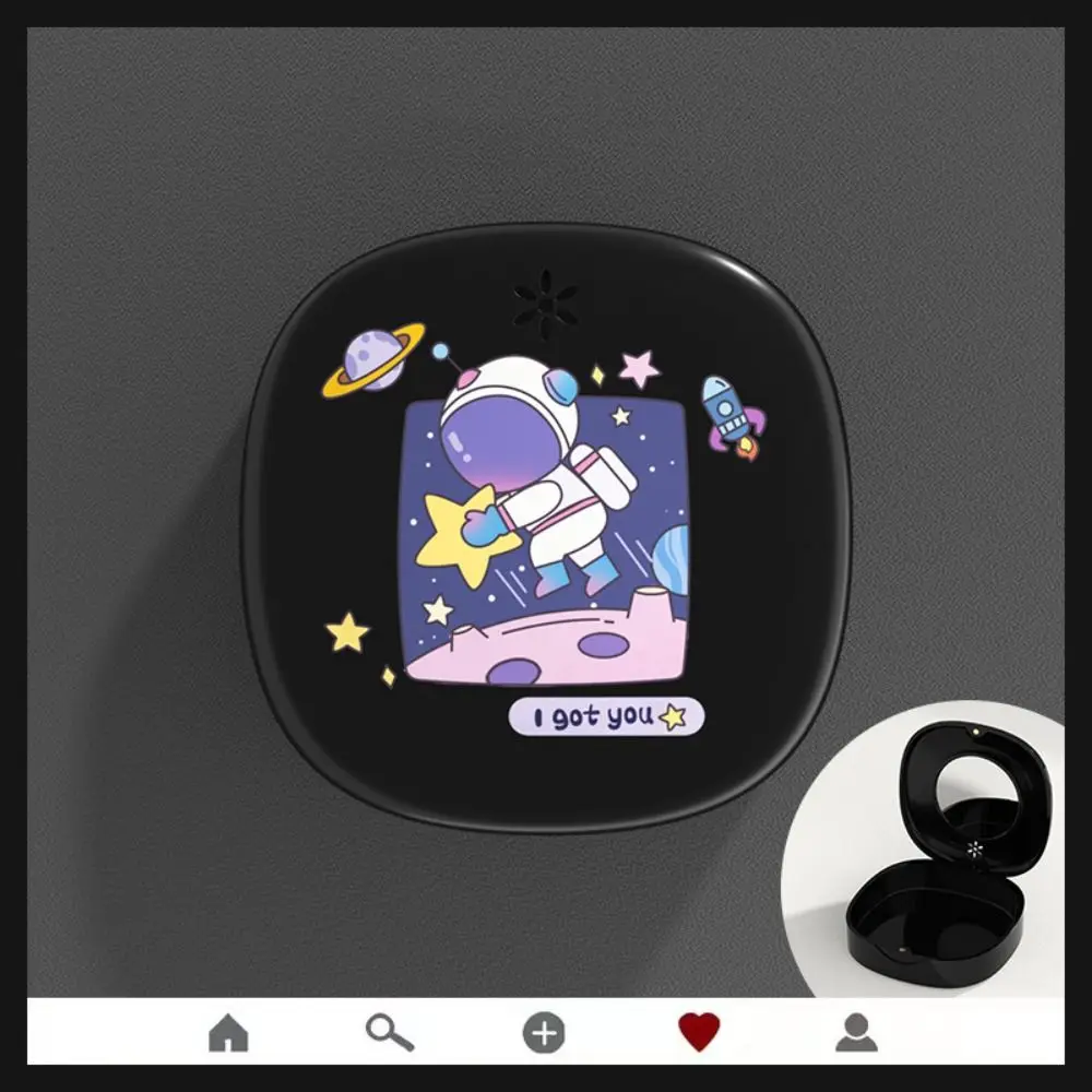 Protection Office Fake Teeth Container  with Mirror Denture Storage Box Braces Box Orthodontic Retainer Box Dental Case