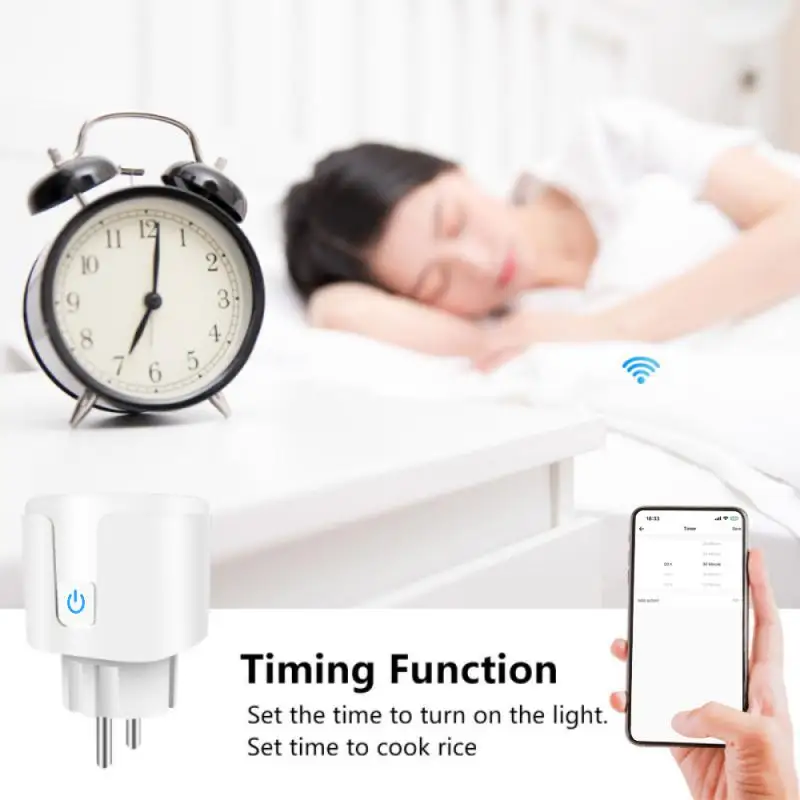 WiFi Smart Socket 20A EU Smart Plug