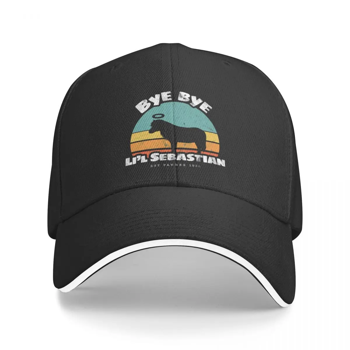 

Bye bye Li'l Sebastian  Est Pawnee 1986 Baseball Cap Custom Cap beach hat Golf Hat Men Hats Women's