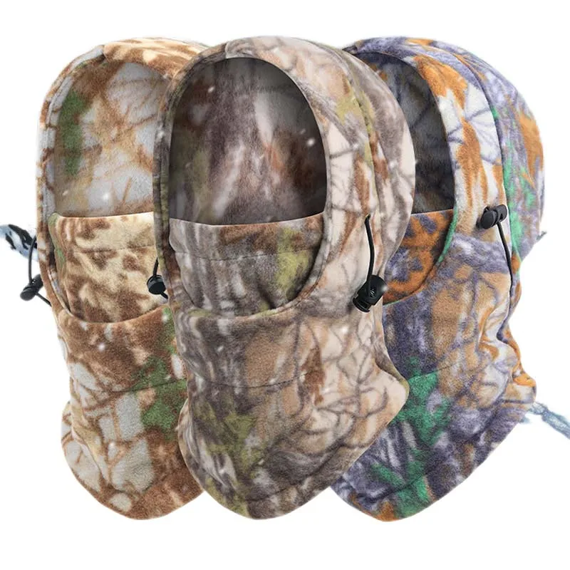 

Tactical Camouflage Balaclava Winter Warm Outdoor Cycling Fishing Running Scarf Windproof Full Face Mask Men Cycling Headwear