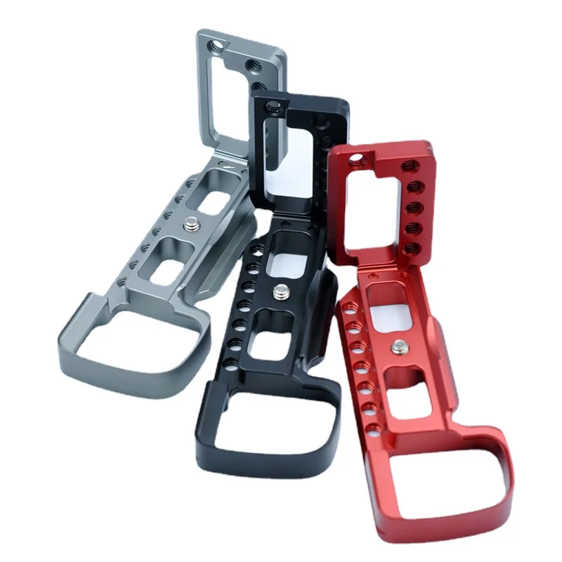 Per Sony A6100 A6300 A6400 Piastra A Sgancio Rapido Hot Shoe Poroso L Staffa Impugnatura