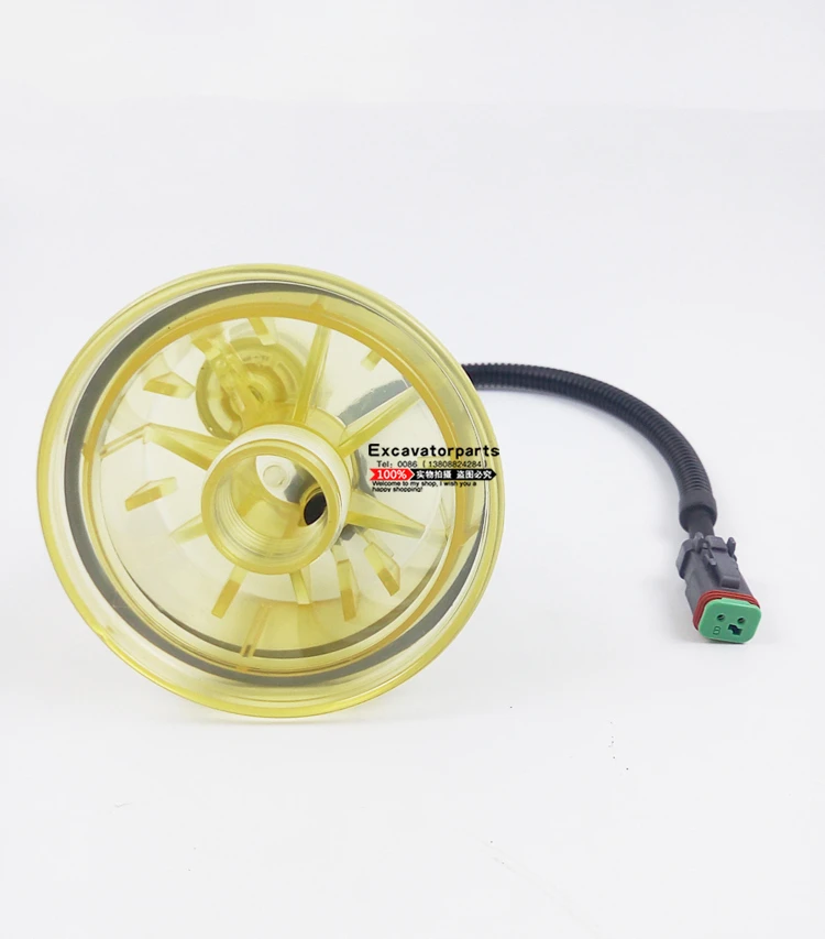 For excavator parts Komatsu PC200/210/220/240-8 oil-water separator water cup sensor hand oil pump