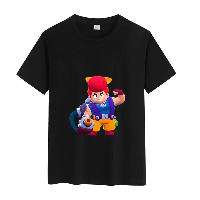 thumbnail image 1 of Camiseta con estampado de anime para niños y adolescentes, disfraz de Leon Spike, ropa de algodón para niños, divertida camiseta informal para niño y niña, 1 of 5
