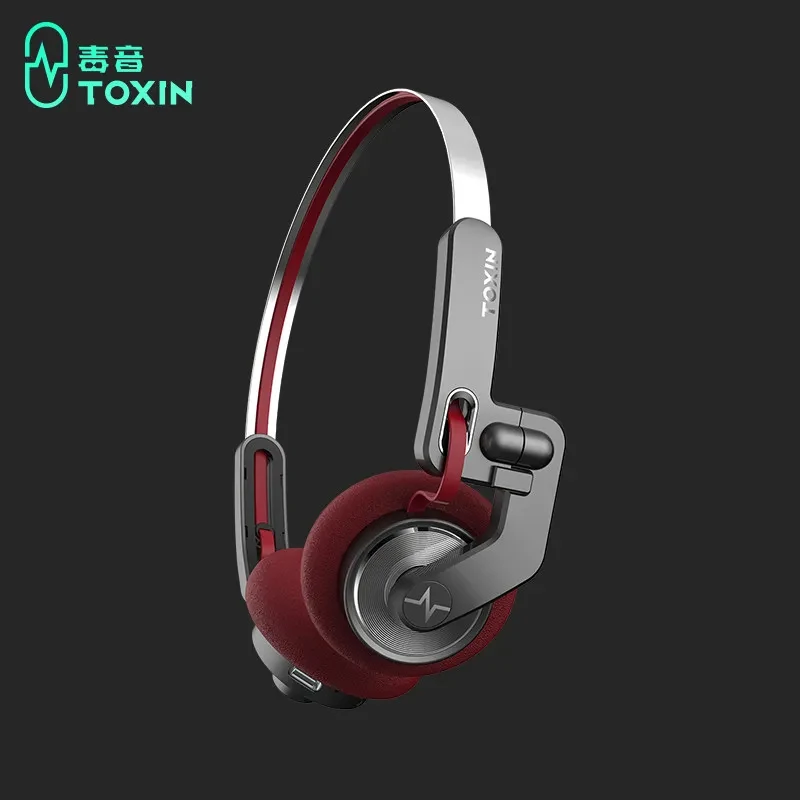 NEW TX 1 빈티지 무선 블루투스 헤드폰 40mm 드라이버 HiFi 사운드 10시간 재생시간 접이식 휴대폰 노트북 여행용