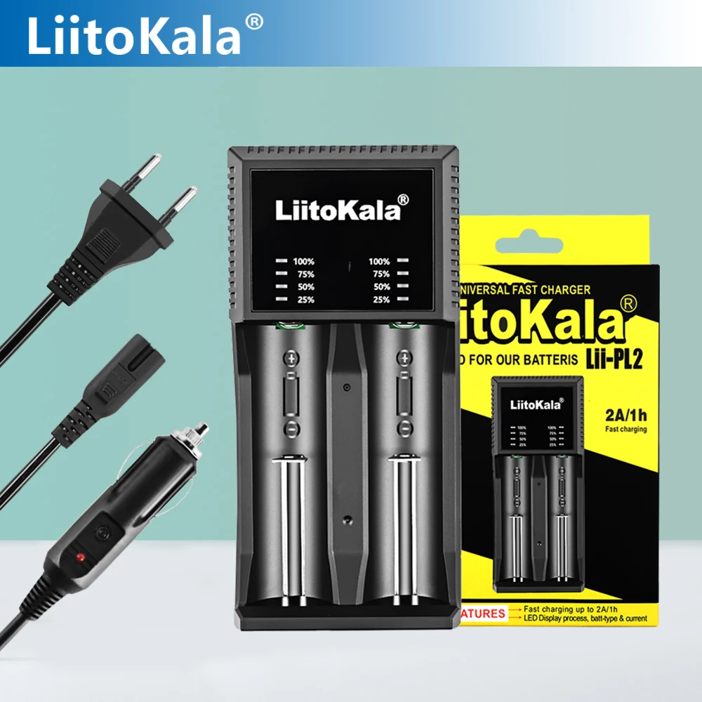 

LiitoKala Lii-PD2 Lii-PD4 LCD Smart 18650 Battery ChargerLi-ion 18650 18500 16340 26650 21700 20700 Battery Charger