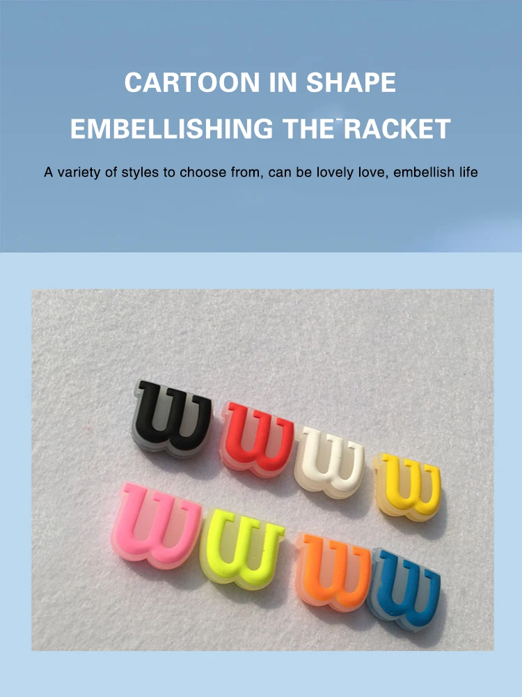 Tennis Accessories 20PCS Wilson Reduce Tennis Racquet Vibration Dampener Anniversary Model Shock Absorber