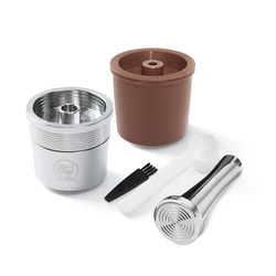 ICafilas Stainless Steel Reusable Coffee Filter Refillable Capsule Pod (1pc-ti-1)