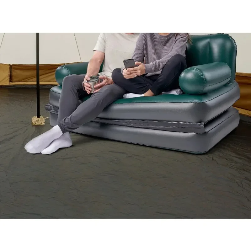 5-in-1 Inflatable Foldable Sofa, Easy to Install, Suitable for Home Dorms or Picnic Camping Use 3