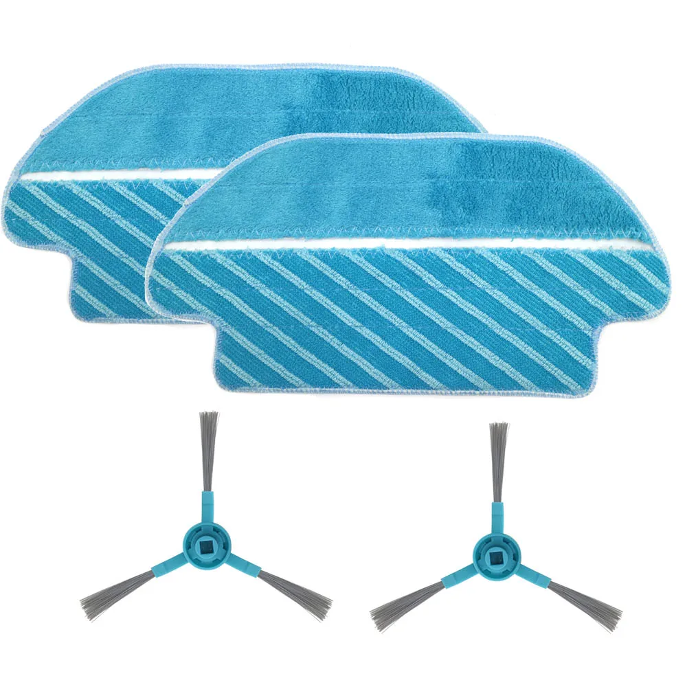 

For ecotec Conga 3290 3490 3690Vacuum CleanerC HEPA Filter side Brush Mop Pads Cloth Spare Parts Side brush Proscenic m7