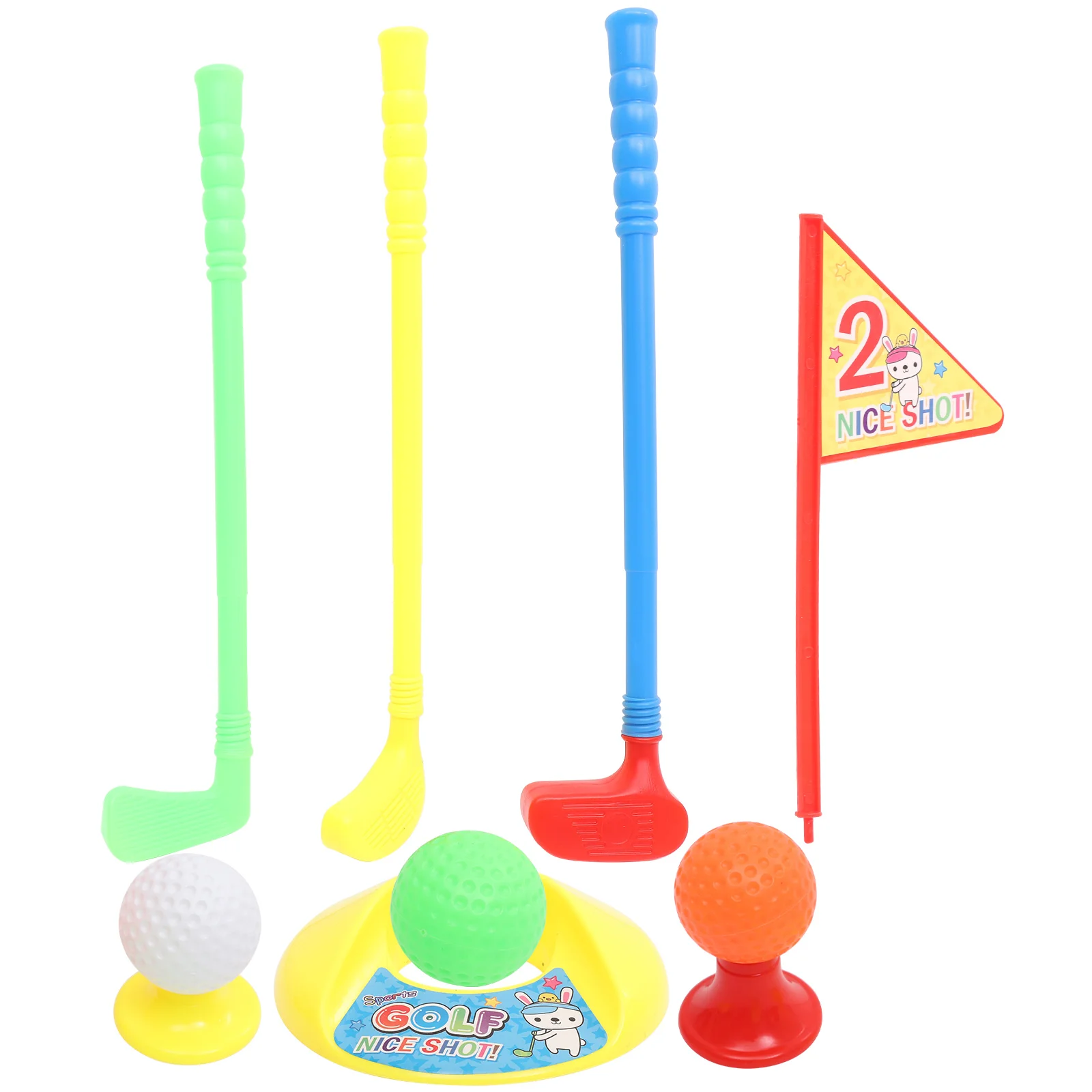 

Golf Toys Wood Baby Practical Golfs Club Sports Plaything Wooden Educational Exquisite Children Suit Abs Kids Toddler