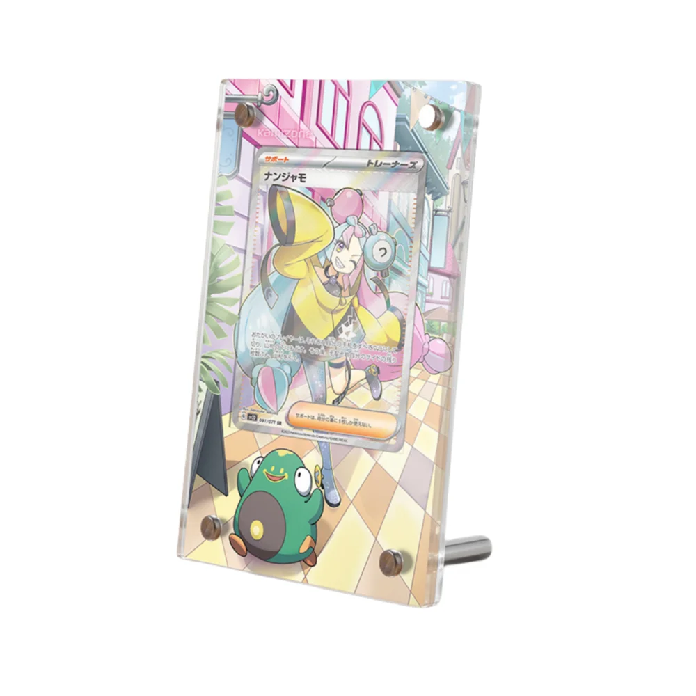 

Pokemon Ptcg Card Japanese Edition Lono SR Expansion Acrylic Card Brick CARD Display Stand Anime Toy Gift Not Including Cards