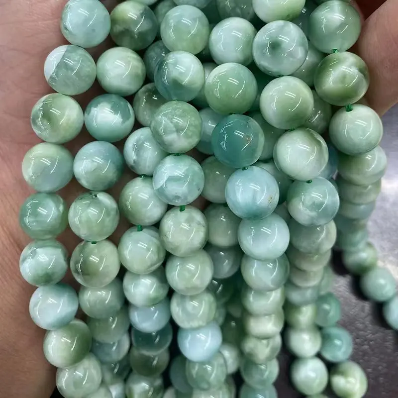 Larimar - Cuenta De Piedra Natural - Joyería