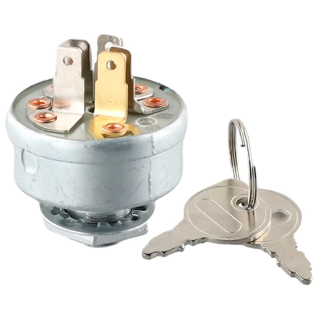 Interruttore Accensione Trattore - 5 Poli Con Chiave, Compatibile Con MTD 725-0267, 925-0267 - Foto 9