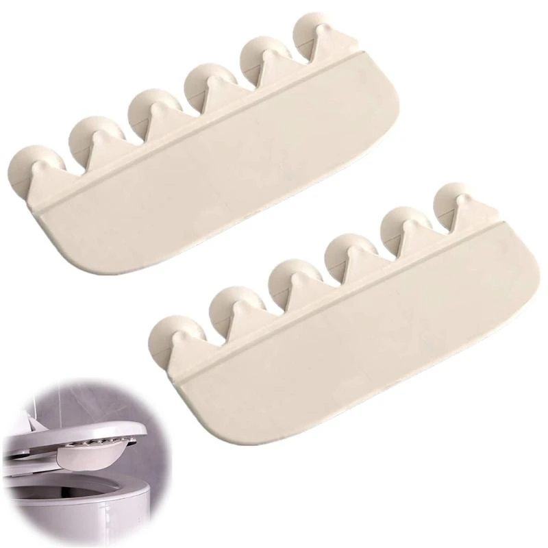 현대 디자인 반대로 비말 변기 덮개는 흡입 컵 튼튼한 PVC C7AC를 감시합니다