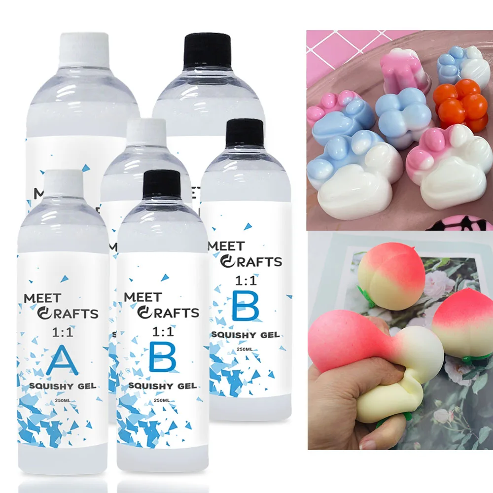 Meetcrafts 스퀴시 실리콘 DIY 수제 감압 압착 장난감, Hitohada ..