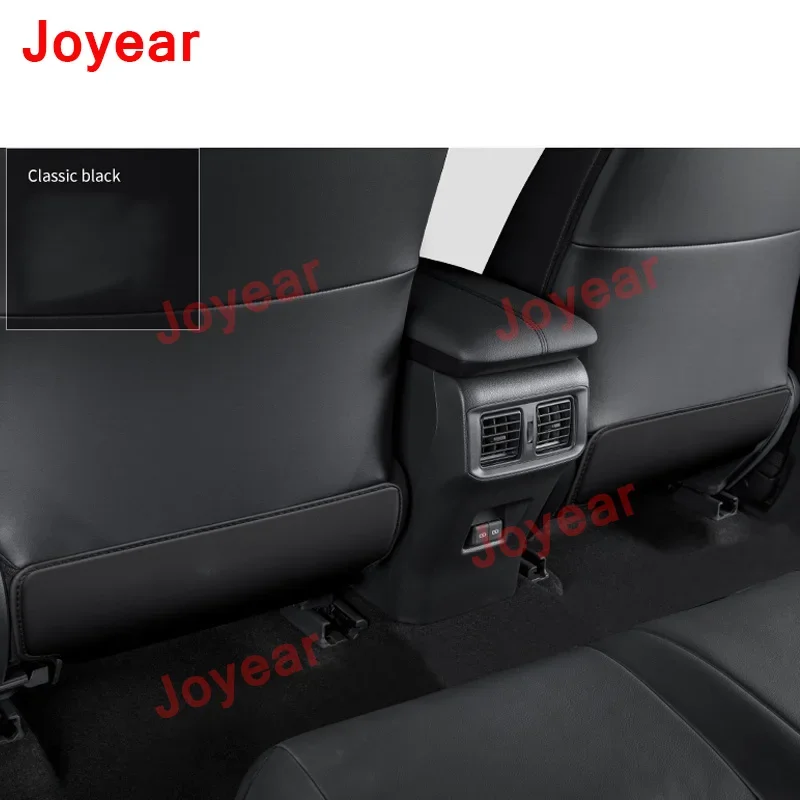 

For Toyota RAV4 RAV-4 2020-2022 Car Rear Row Seat Back Anti-kick Mat Anti-Dirty Protector Cover Waterproof Pads Accessories