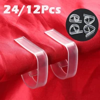 Tablecloth Clips Plastic Skirt Holder Picnic Table Cover Clamps For Restaurant Party Wedding Graduation Ceremony Outdoor 24/12pc 1